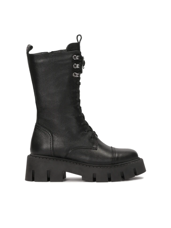 kazar Leather ankle boots with high upper