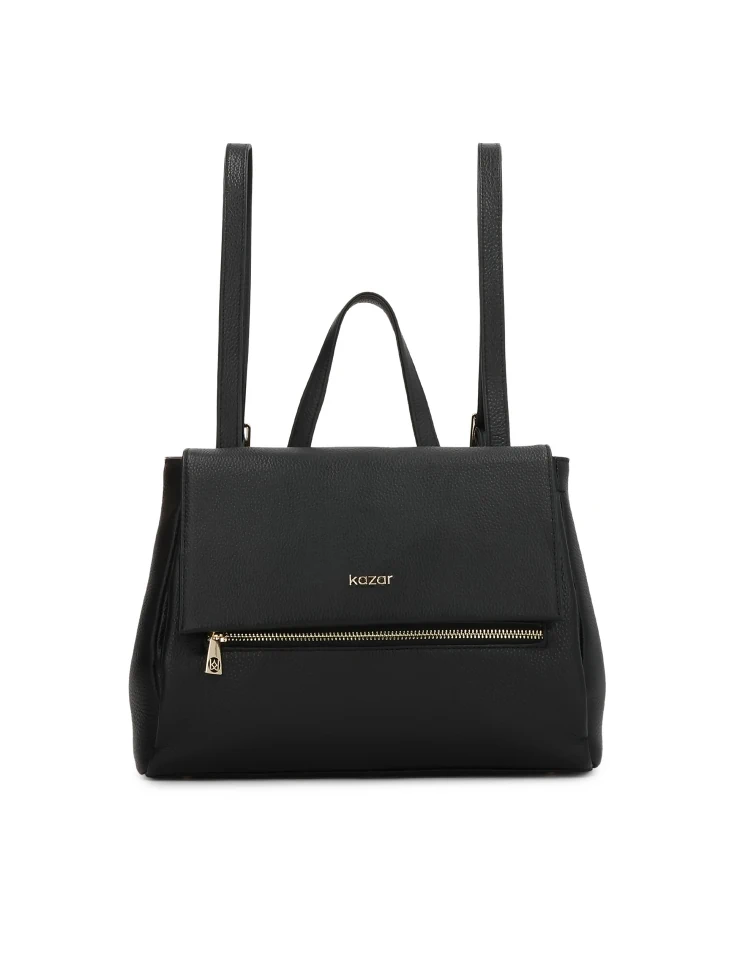 kazar Leather backpack with flap