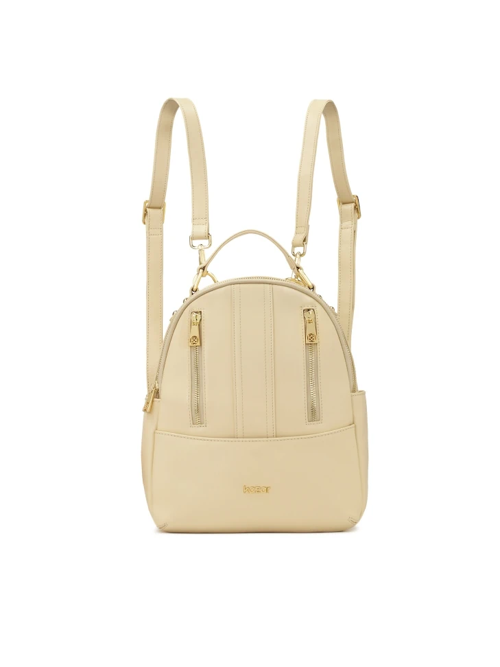 kazar Leather backpack with numerous pockets