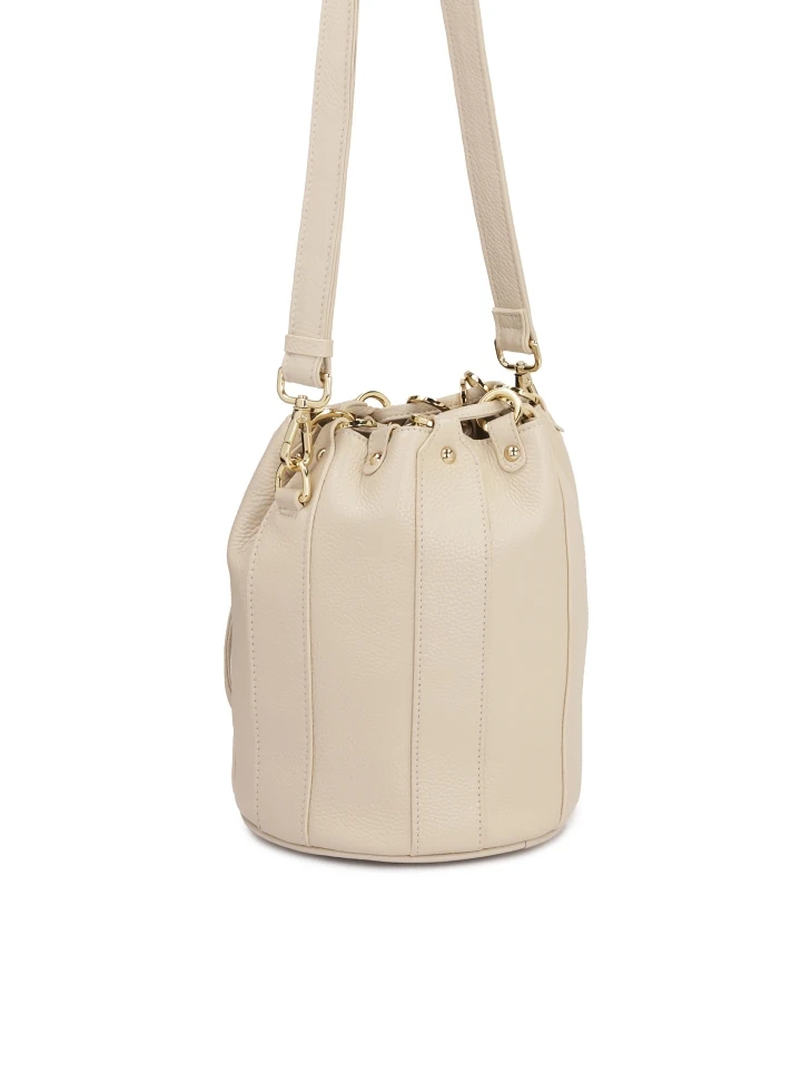 Kazar Leather Bag Handbag In Light Color