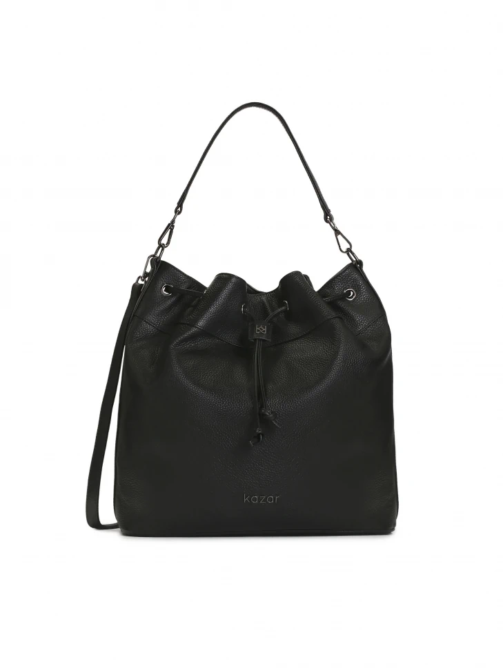 kazar Leather bag handbag with two straps