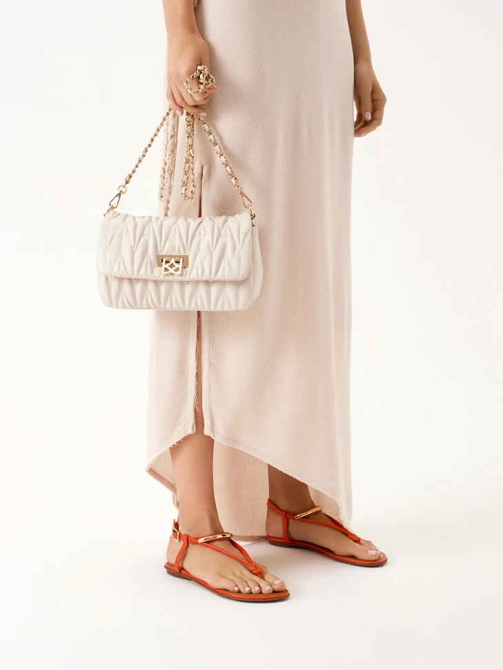 Kazar Leather Bag With Original Quilting