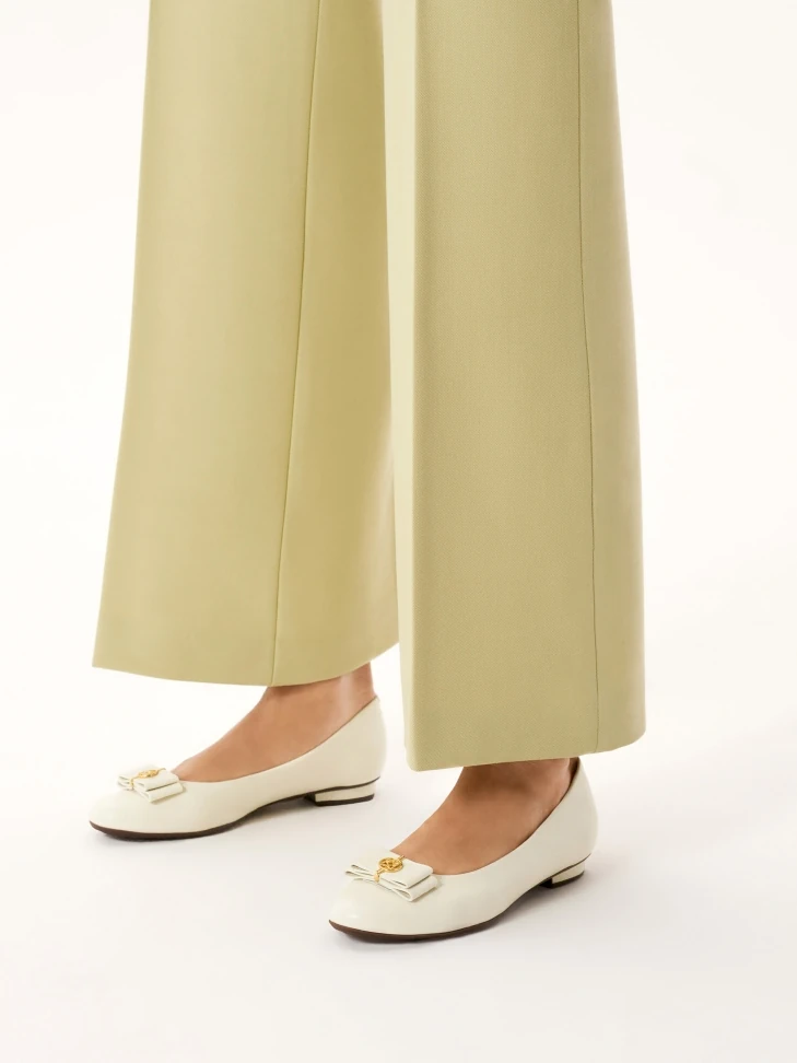 Kazar Leather Ballerinas With Comfort Insole