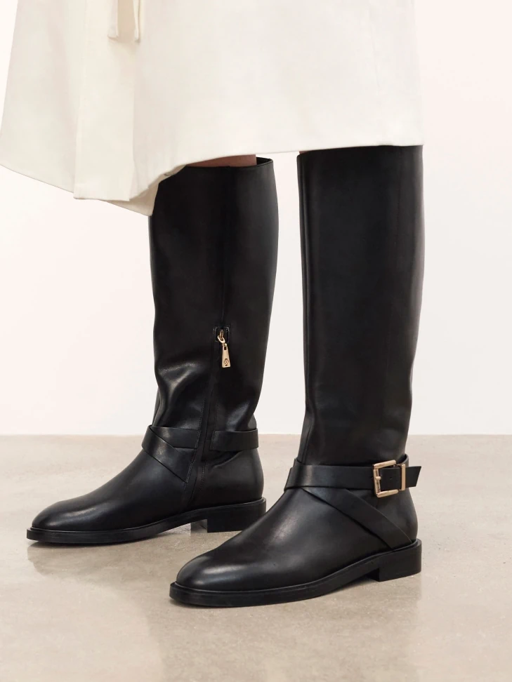 Kazar Leather Boots Of The Officer Type