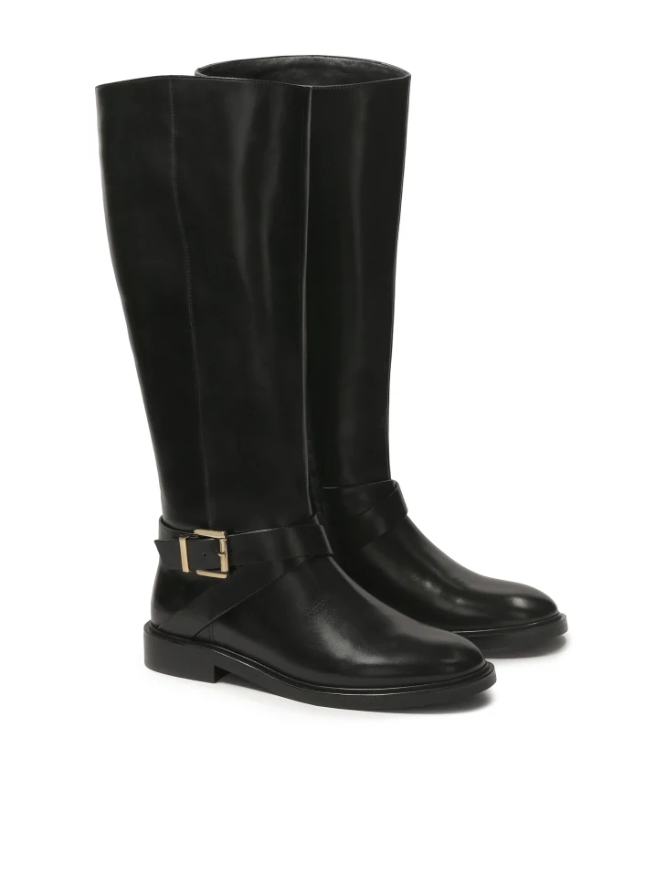 Kazar Leather Boots Of The Officer Type