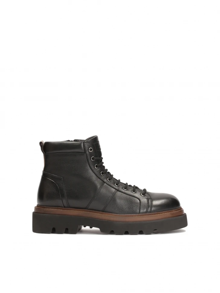 kazar Leather boots on a two-tone sole