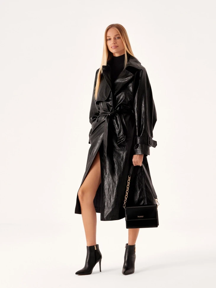 Kazar Leather Boots With Pointed Toes