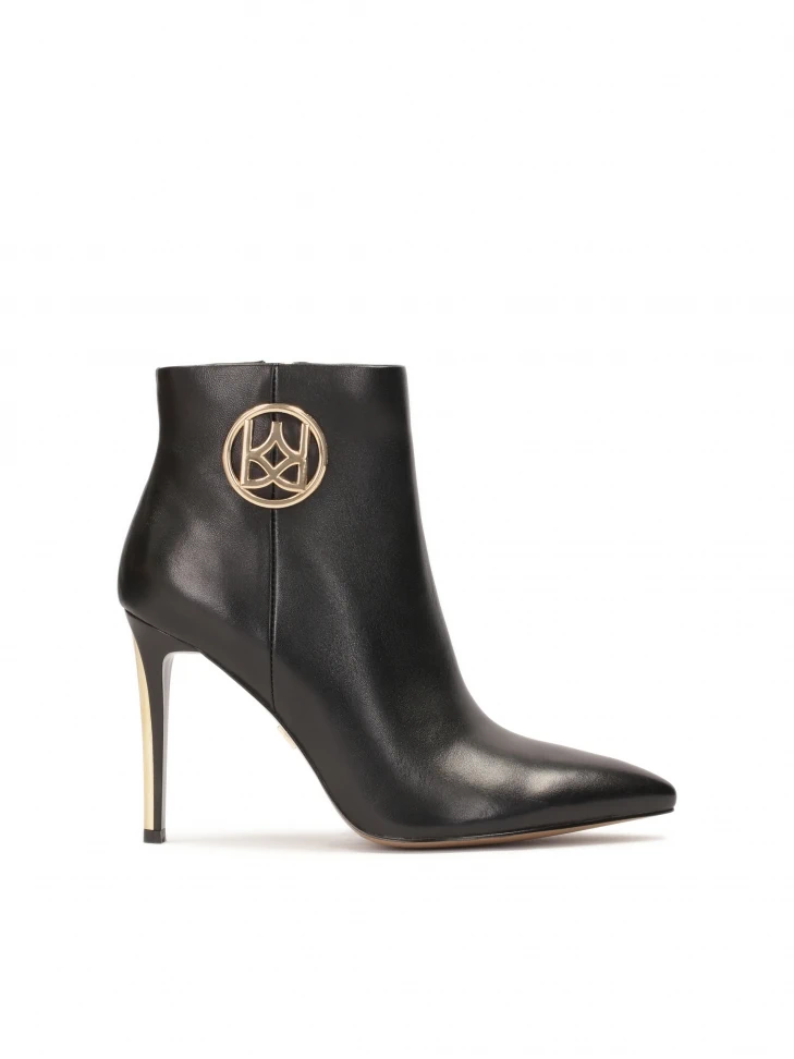 kazar Leather boots with pointed toes