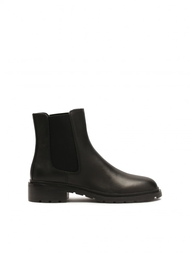 kazar Leather Chelsea boots with elastic inserts