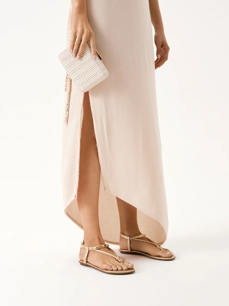Kazar Leather Flat Sandals