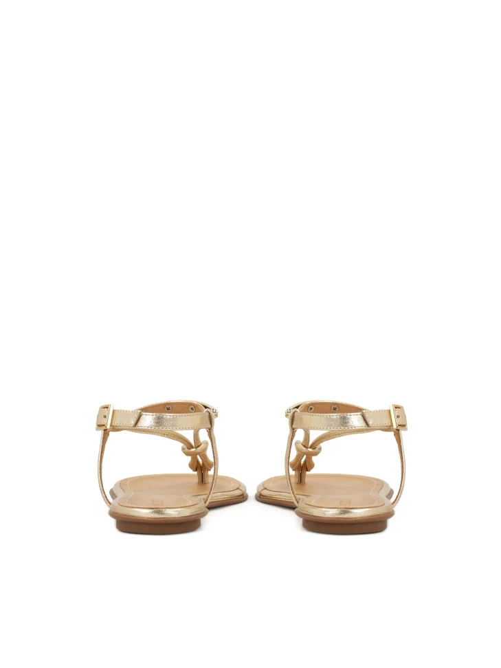 Kazar Leather Flat Sandals