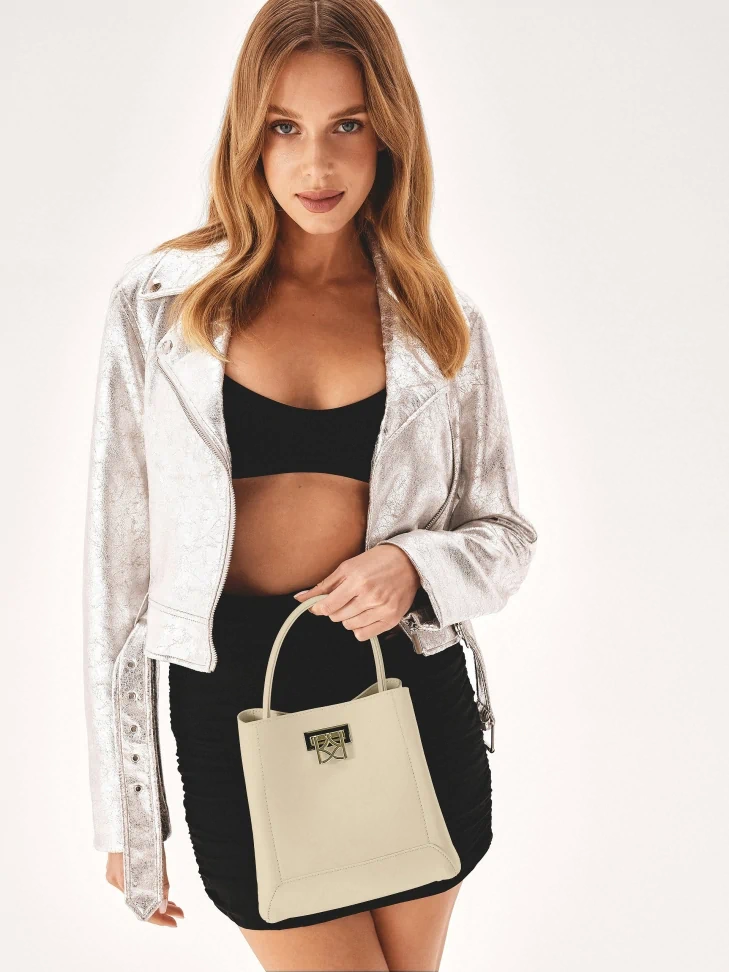 Kazar Leather Hand And Shoulder Bag