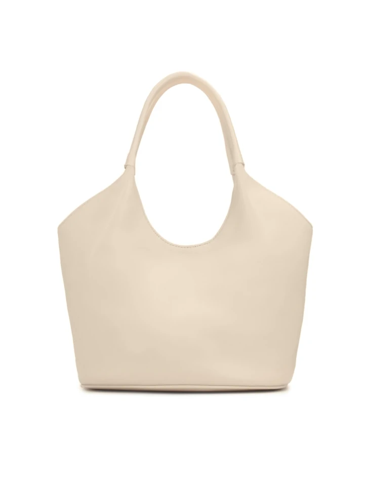 Kazar Leather Handbag With Double Handle