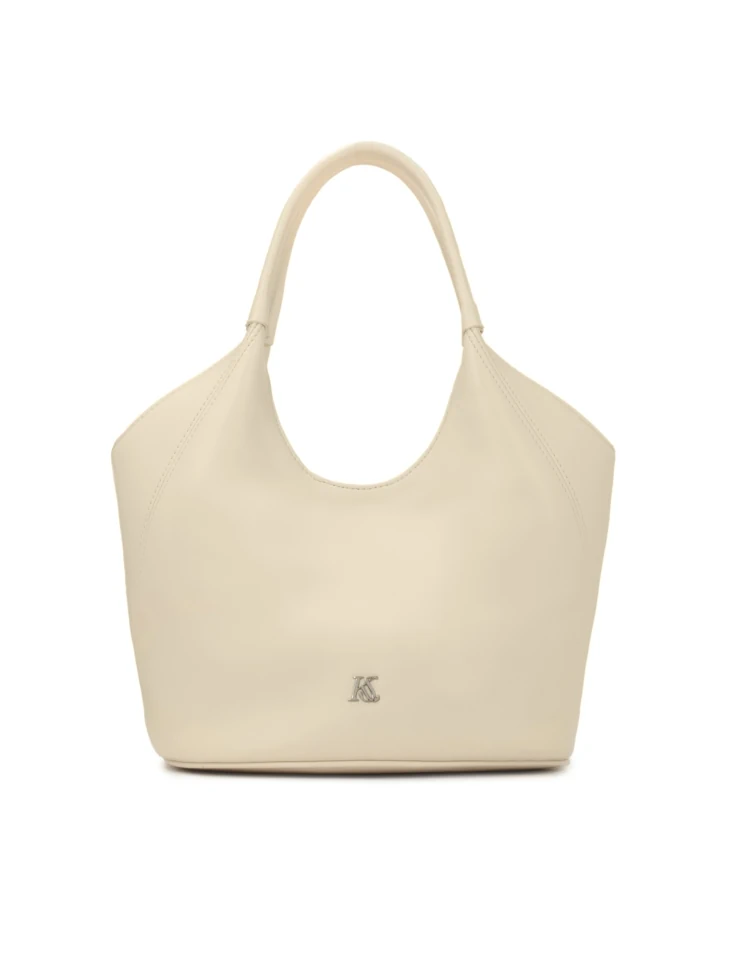 kazar Leather handbag with double handle