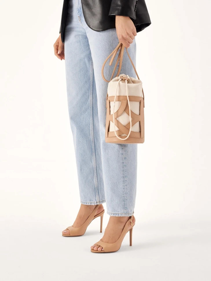 Kazar Leather Heeled Sandals With Covered Sides