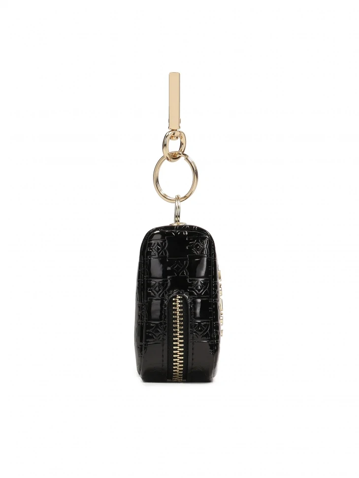Kazar Leather Key Case In The Form Of A Key Ring