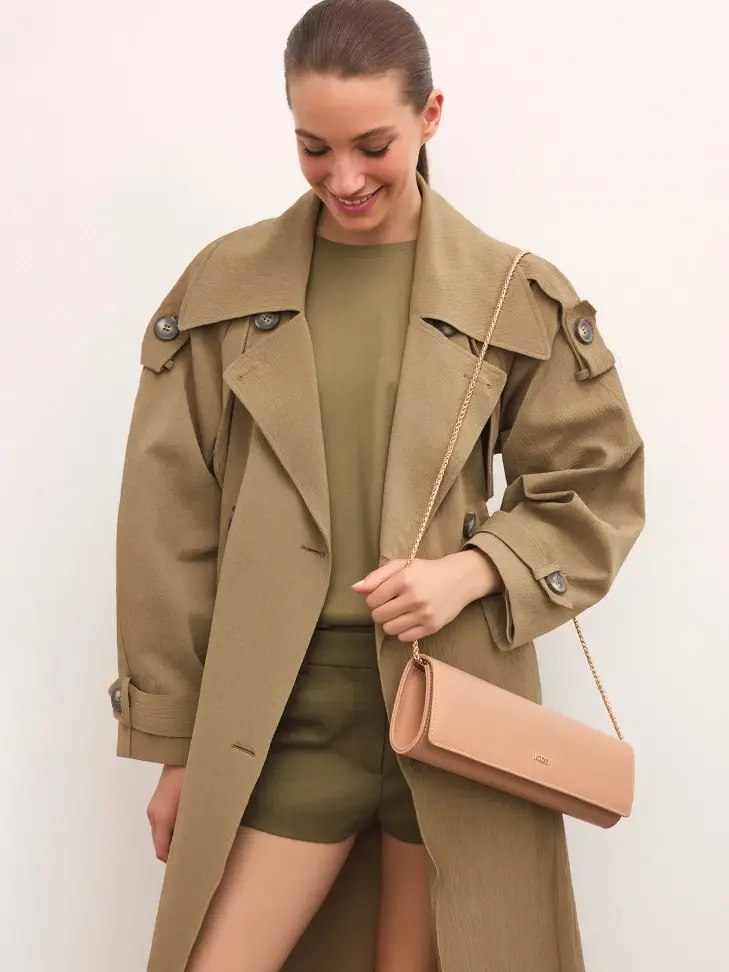 Kazar Leather Oblong Occasion Bag