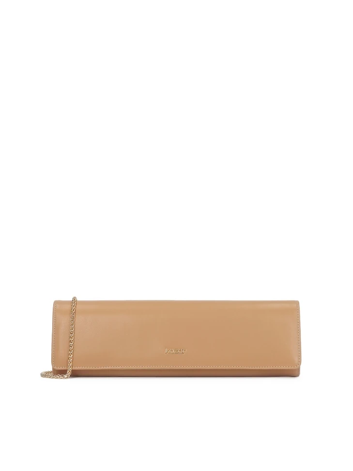 kazar Leather oblong occasion bag