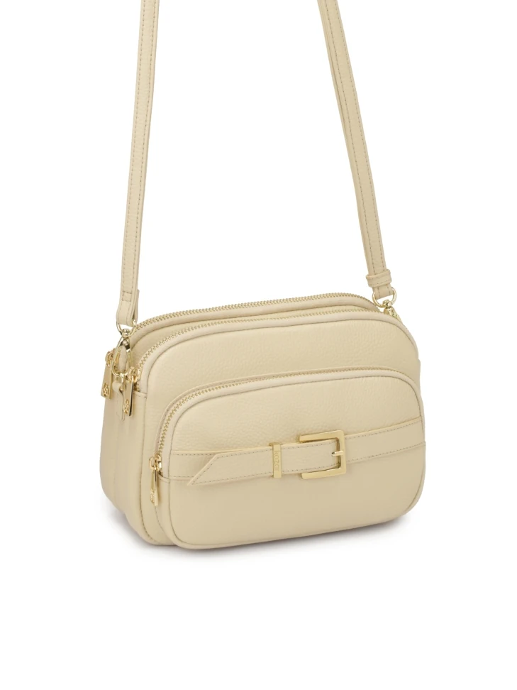 Kazar Leather Postbag Type Handbag