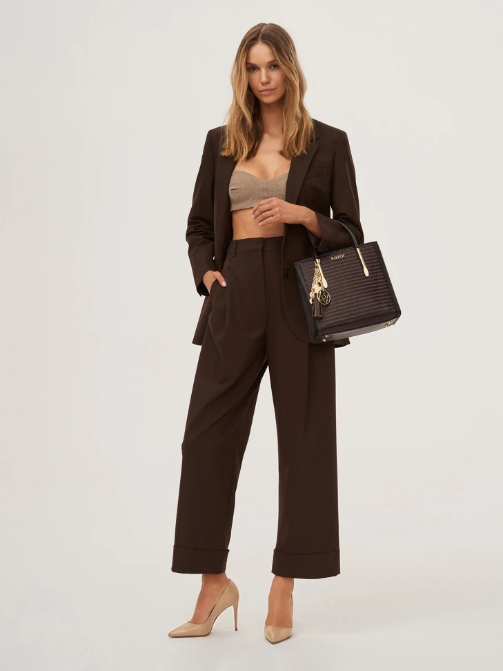 Kazar Leather Pumps In Nude Colour