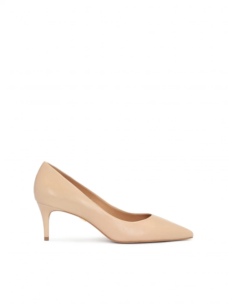 kazar Leather pumps on a low heel