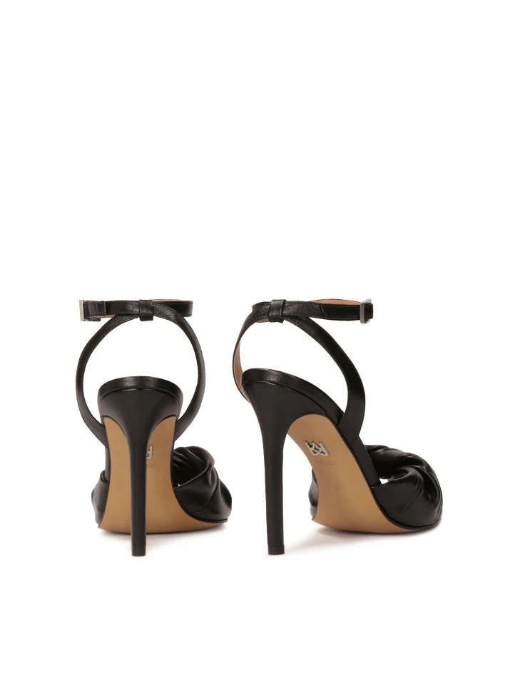 Kazar Leather Sandals With Extended Noses