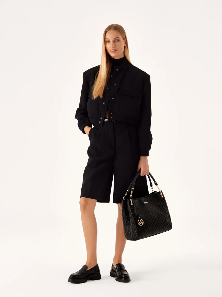 Kazar Leather Shoes On A Trefoil Sole