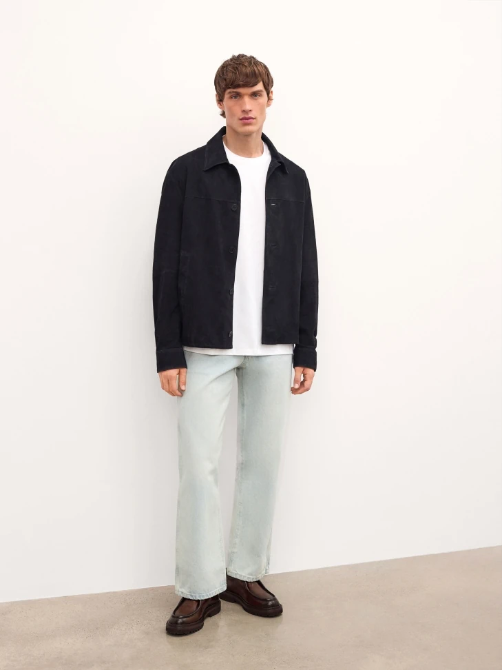 Kazar Leather Shoes With Short Lacing