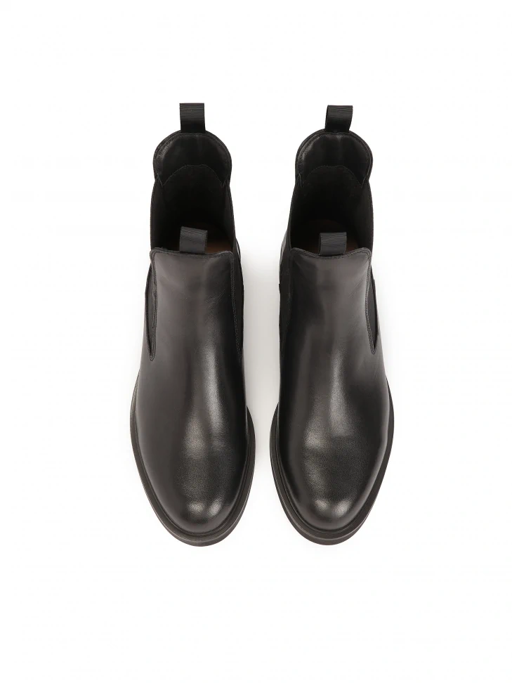 Kazar Leather Slip-on Boots