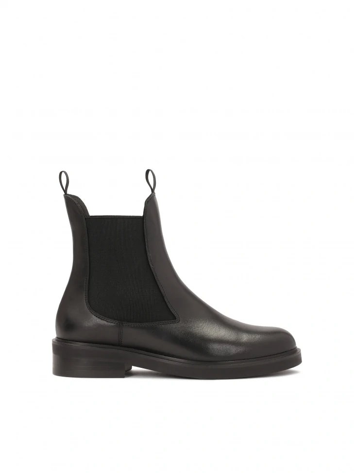 kazar Leather slip-on boots