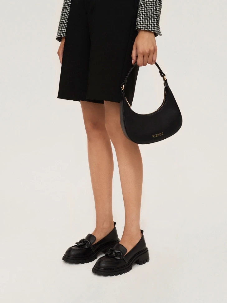 Kazar Leather Slip-on Shoes With A Track-type Sole