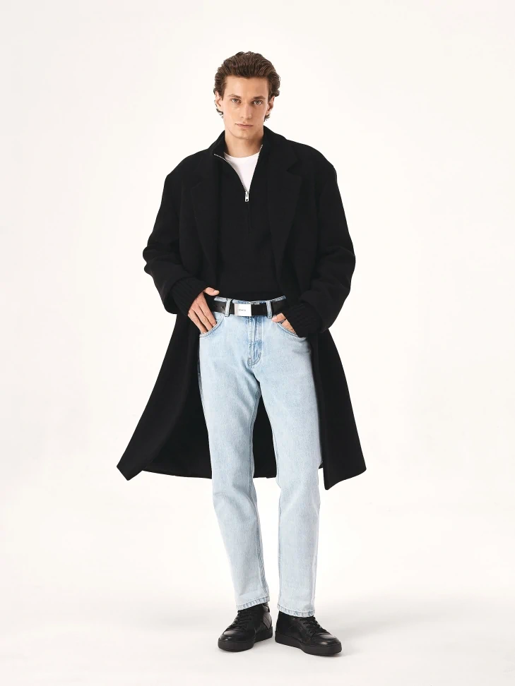 Kazar Leather Sneakers With A Higher Upper