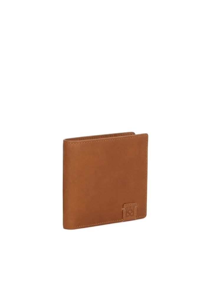 Kazar Leather Wallet In A Warm Shade Of Brown