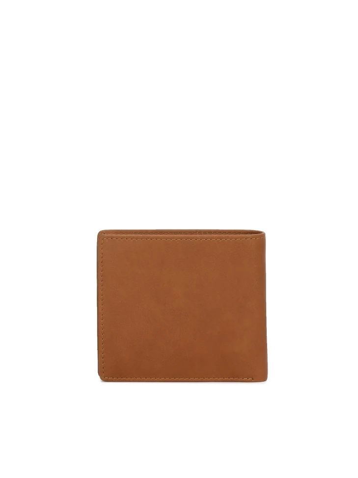 Kazar Leather Wallet In A Warm Shade Of Brown