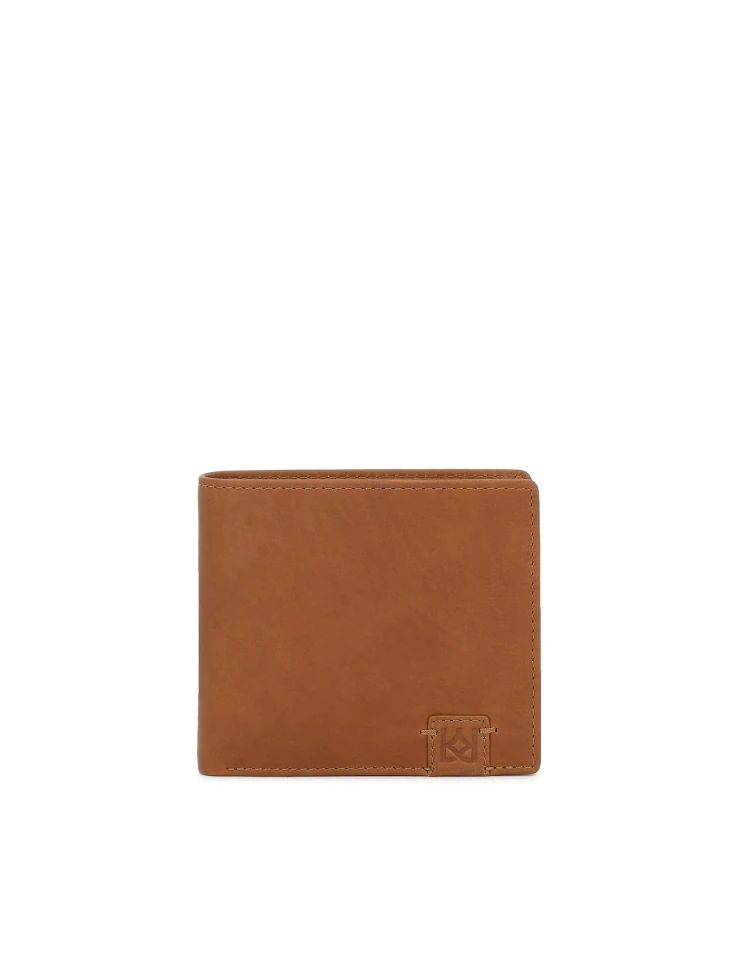 kazar Leather wallet in a warm shade of brown