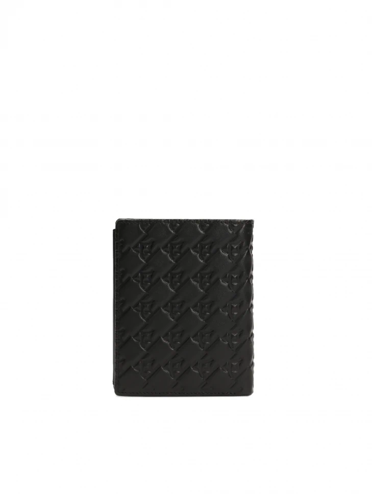 Kazar Leather Wallet With Embossed Pattern