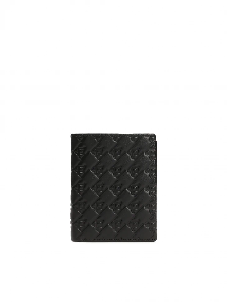 kazar Leather wallet with embossed pattern