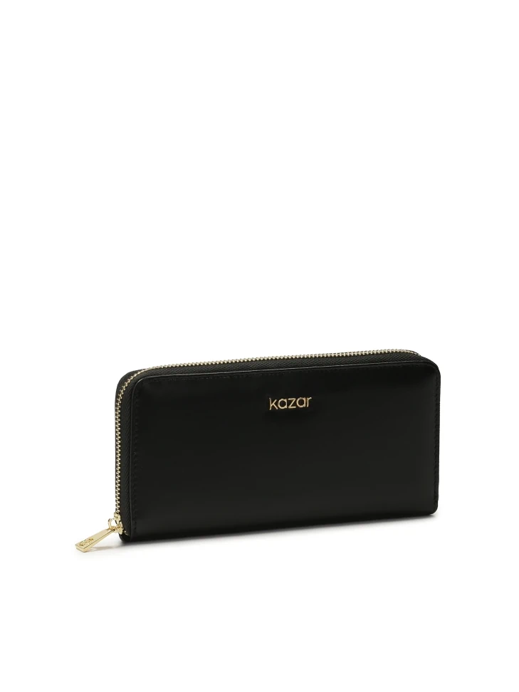 Kazar Leather Wallet With Hand Strap