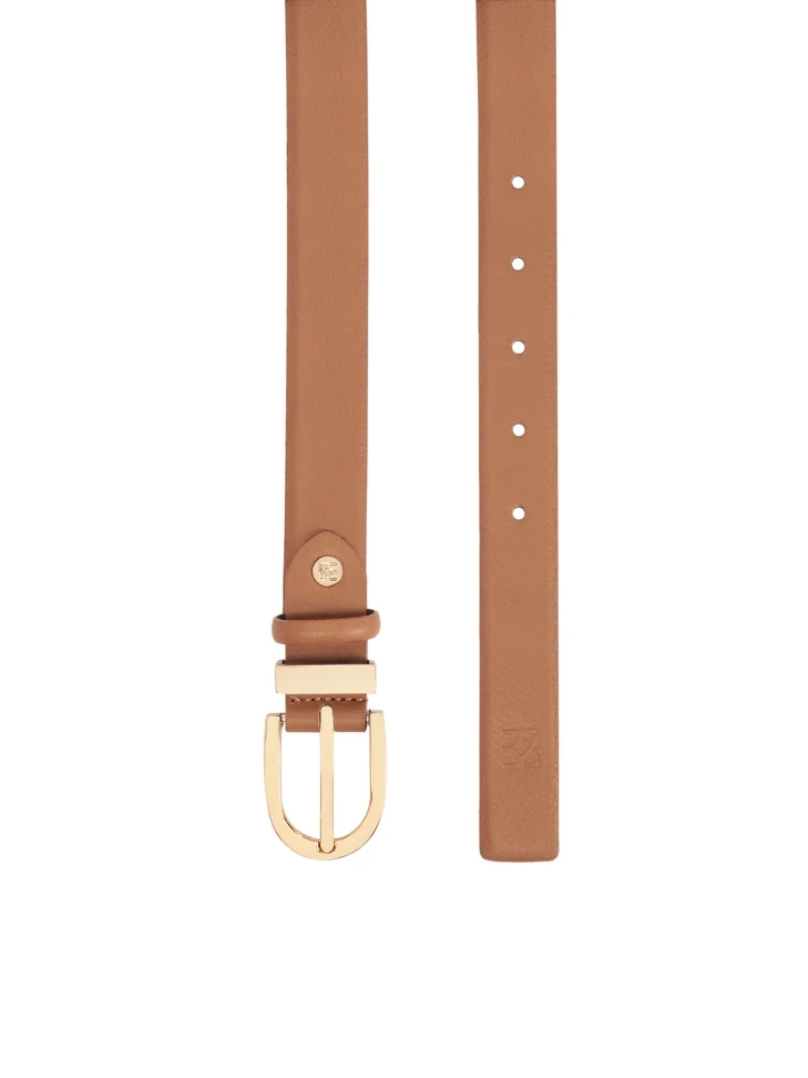 Kazar Light Brown Leather Belt