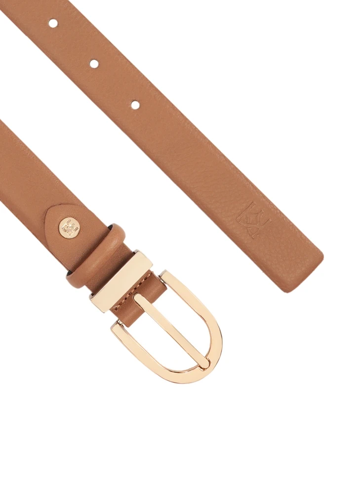 Kazar Light Brown Leather Belt