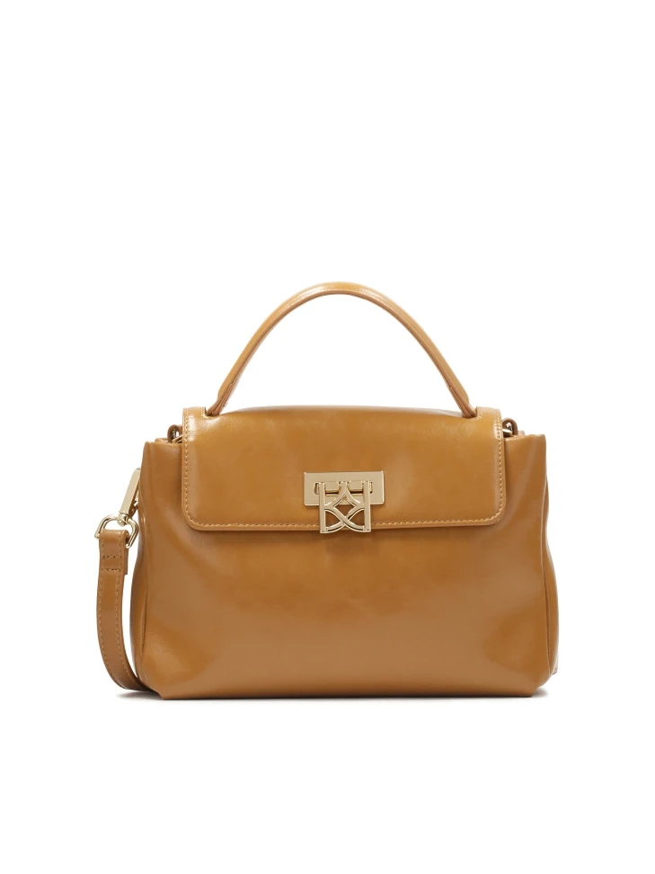kazar Light brown leather handbag
