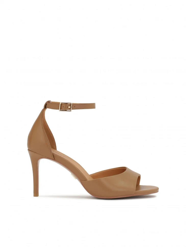 kazar Light brown sandals with wide strap