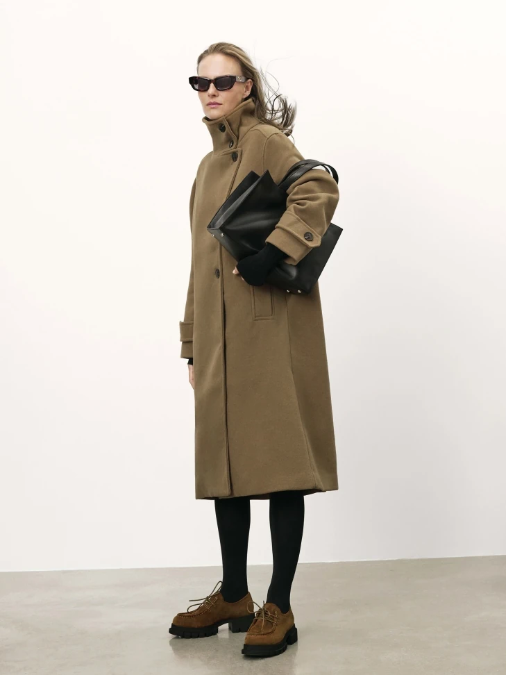 Kazar Light Brown Shoes With Contrasting Sole