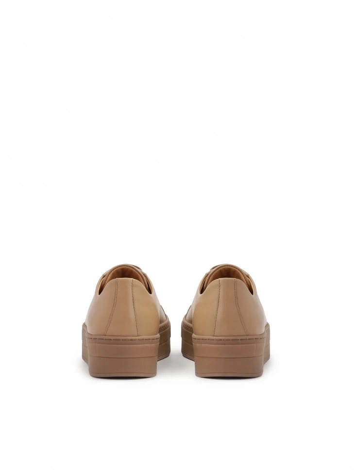 Kazar Light Brown Sneakers On A Thick Sole