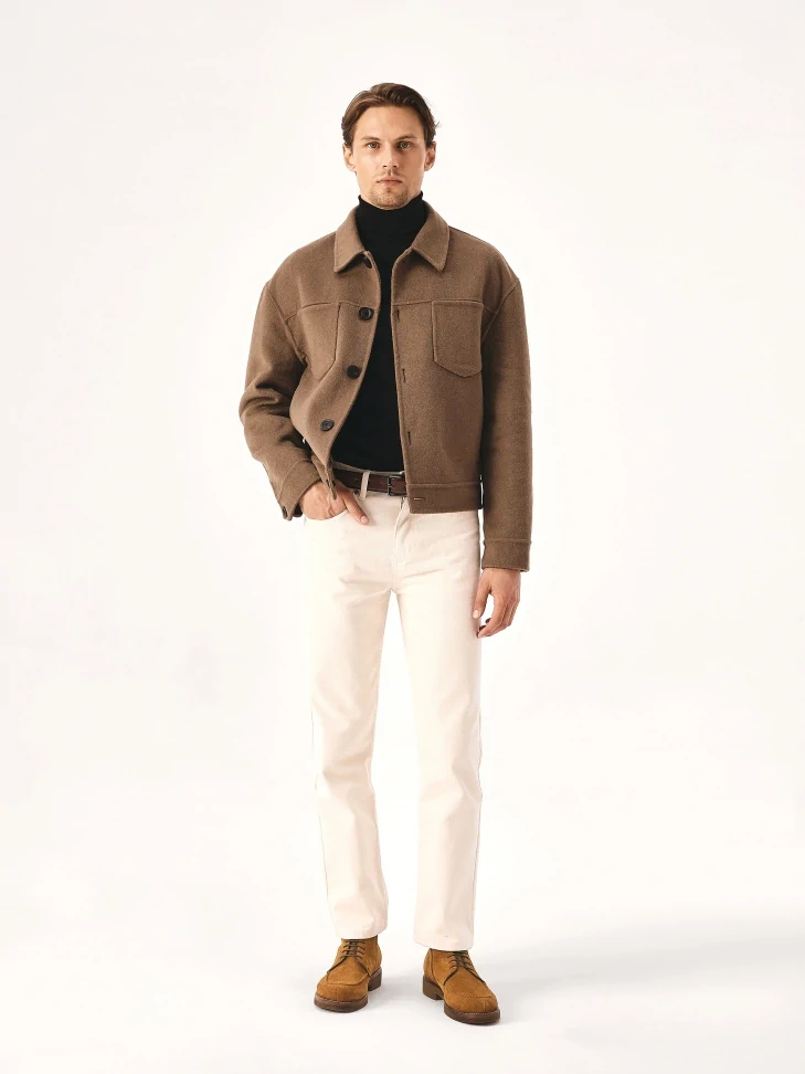 Kazar Light Brown Suede Men's Boots