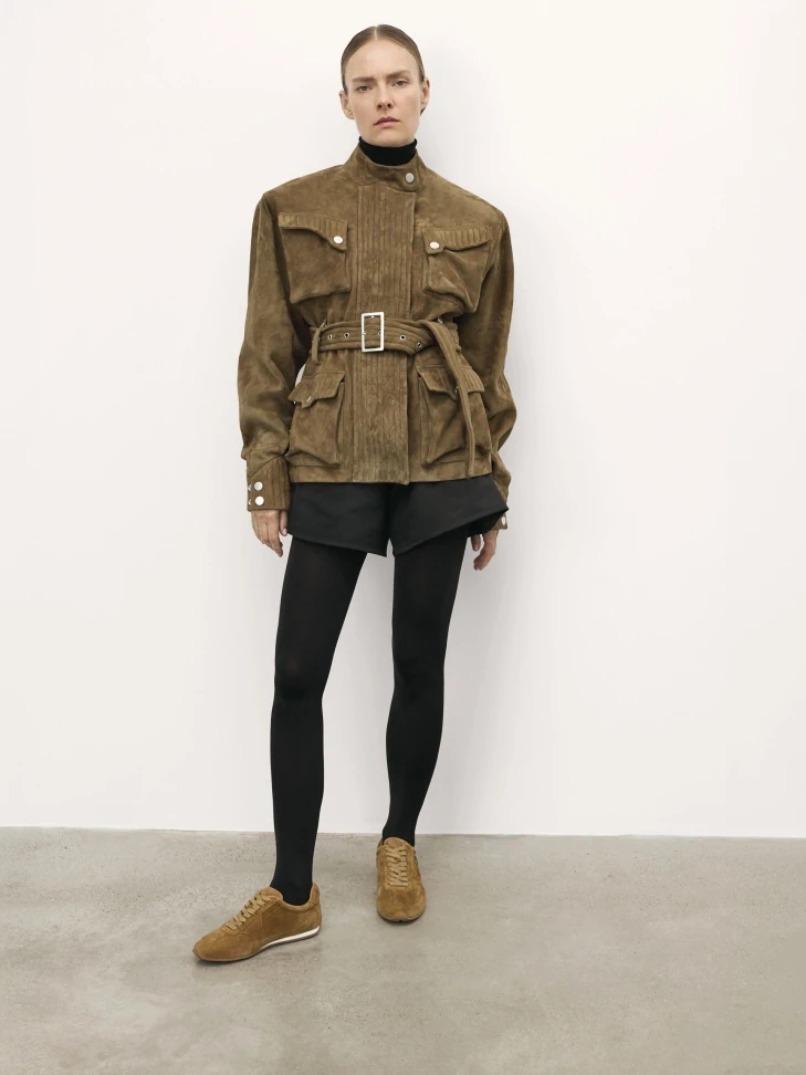 Kazar Light Brown Suede Sneakers