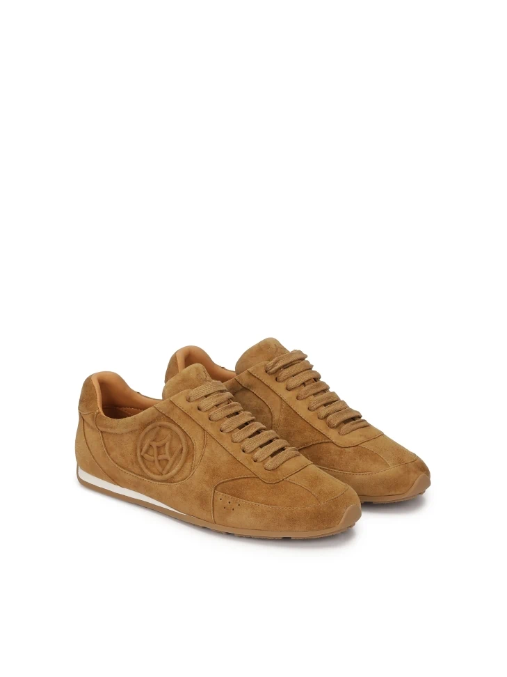 Kazar Light Brown Suede Sneakers
