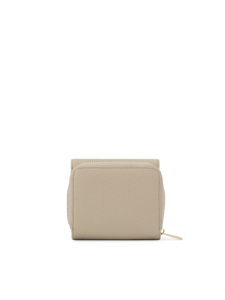 Kazar Light Grey Leather Wallet