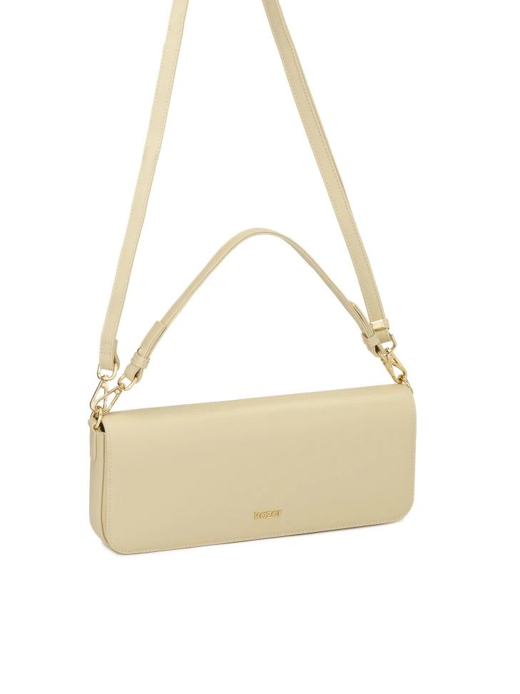 Kazar Light Oblong Handbag With Two Straps