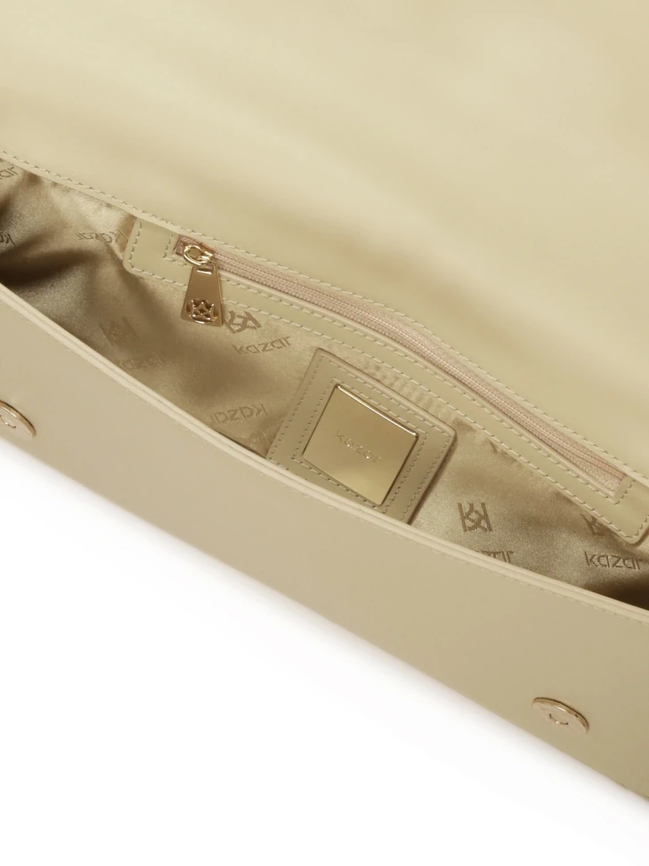 Kazar Light Oblong Handbag With Two Straps